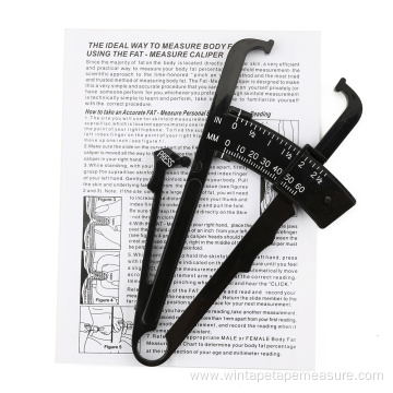 Personal Body Skinfold Fat Caliper Measurement Tool